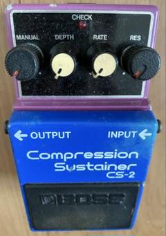BOSSコンプレッションサスティナー CSー2 日本製 ヴィンテージ］BOSS / 1983年製 CS-2 Compression Sustainer