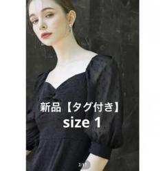 即発送可能☺︎試着のみ♡新品未使用タグ付き♡Her lip to ワンピース Her lip to - As you wish Dress Her lip toのロングワンピース