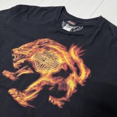 Harley Davidson Tシャツ 炎の獣 ハーレー ハーレーダビッドソン