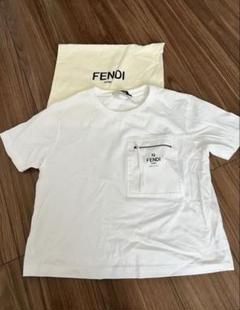 FENDI Tシャツ サイズS コットン 半袖　モデル　フェンディ　今期　新品