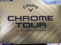 【ゴルフボール】キャロウェイ　Chrome tour