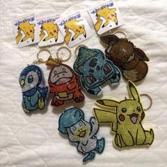 ポケモン　キラキラ　キーホルダー　景品　ポケットモンスター　クレーンゲーム