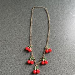 ネックレス チェリー さくらんぼ