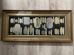 古銭 レプリカ硬貨 額入り　大判小判各種　古銭標本額　壁掛け　インテリア　24K d6dfec194cad0858c809c145177725