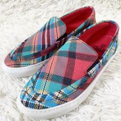 極美品　Vivienne Westwood スニーカー　チェック　オーブ　41