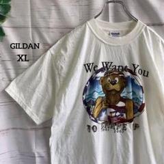 ギルダン GILDAN　ヴィンテージ　Ｔシャツ　プリント　希少サイズ