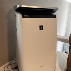 【メルカリ最安値】　送料込　SHARP 加湿　空気清浄機 KI-RX100-W シャープ 加湿 空気清浄機 KI-RX100-W ホワイト プラズマ