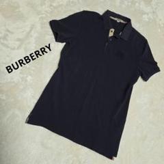 美品】タグ付き BURBERRY BRIT ポロシャツ ホースロゴ刺繍 M
