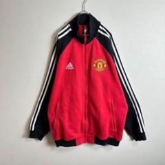 【新品 タグ付】マンチェスターユナイテッド トラックジャケット ジャージ 2XL adidas ジャージ マンチェスター・ユナイテッド テラスアイコン