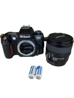ブランド通販 カメラ ニコン F80本体 ジャンク ニコンAF-MICRONIKKOR60mm フィルムカメラ