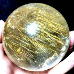 ルチルクォーツ　特大 ルチルクォーツ 約 9.2〜10.4mm G1986 - メルカリ