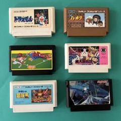 ファミコンカセット ソフト ジャンク品 まとめ売り 6本 匿名配送
