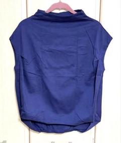 NATURAL LAUNDRY ネイビー ノースリーブ トップス
