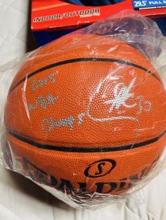 【直筆サイン入り】ステフィン・カリー SPALDING バスケットボール NBA