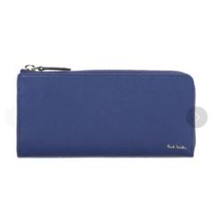 ポールスミス カラーフラッシュ 長財布 バイカラー ブルー レッド メンズ