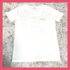 セリーヌ　マカダム柄デニム風Tシャツ アウトレット】【ラスト1点】CELINE セリーヌ クルーネック T