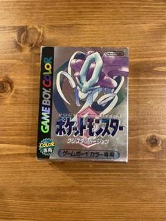 【極美品】ポケットモンスター　ゲームボーイカラー　クリスタル 良品】ポケットモンスター クリスタルバージョン ゲームボーイ