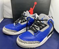 美品 28㎝ airjordan3 varsity royal ジョーダン　箱付