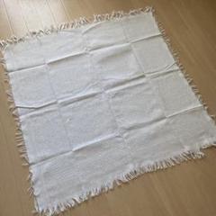 新品ホワイトマルチカバー　90×90テーブルクロス 背景布 布 無地 　北欧　白