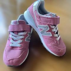 New Balance ピンク スニーカー ベルクロ　996