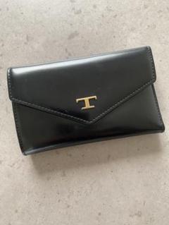 【最終値下げ】TODS（トッズ）タイムレス　折り財布　ブラック　TOD'S