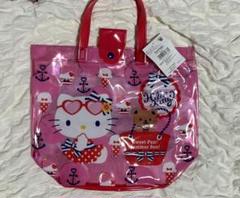 【未使用】サンリオ キティちゃん プラスチックバック ピンク