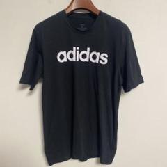 adidas アディダス ブラック Tシャツ 半袖 Mサイズ