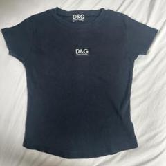 pourelles D&G ネイビー 半袖Tシャツ