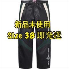 【supreme】レザーパンツ レザーパンツ M Supreme(シュプリーム) パンツ・ボトムス(メンズ