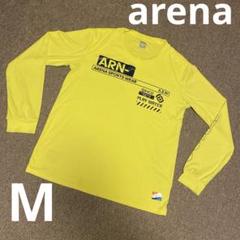 arena アリーナ tシャツ プラシャツ 長袖　M