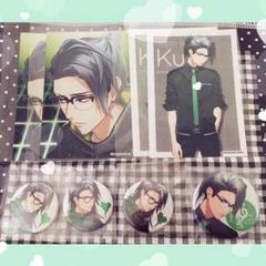 dynamic chord ダイナー 黒沢忍　KURO 缶バッジ　アクキー　36 バッジ・ピンズ(キャラクター) 黒沢忍 「DYNAMIC CHORD×地下宮殿