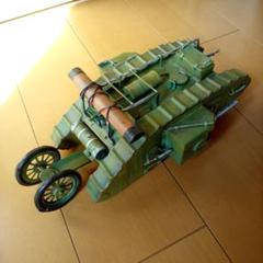 菱形戦車マークⅠ　雄型？　ブリキ　レトロ調 菱形戦車マークⅠ 雄型？ ブリキ レトロ調 - メルカリ