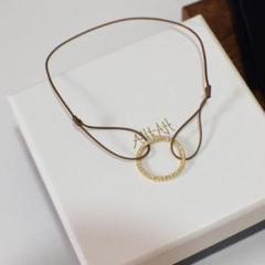 〇●AHKAH●〇アーカー 　　プレシューコードブレスレット　　パヴェ 〇○AHKAH○〇アーカー プレシューコードブレスレット パヴェ