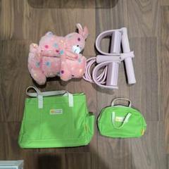 エクササイズバッグ 緑 キャンバス