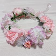 花冠 キッズ ベビー 赤ちゃん フォト お花 ハンドメイド 花かんむり