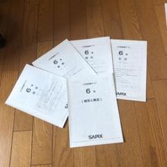 SAPIX6年テスト2020年 小5/サピックス：2020年6月度マンスリーテスト（分析） | 『戦記』