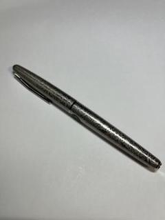 0104 オーバーホール済 万年筆 PLATINUM プラチナ 18k WG
