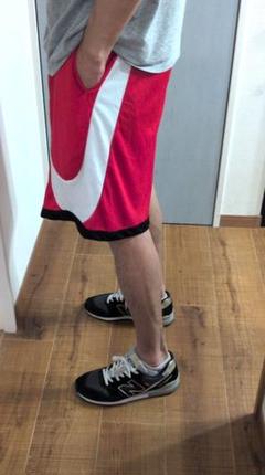 NIKE ナイキ ドライフィット ハーフパンツ トレーニングパンツ2XL　レッド