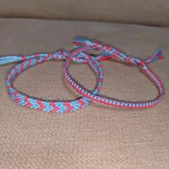 ハンドメイド　ミサンガ　2本セット⑨
