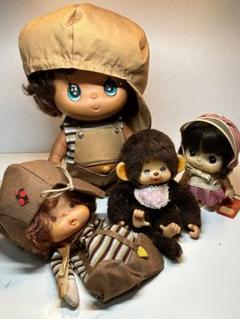 当時物 セキグチ モンチッチ ソフビ ビリケン ぬいぐるみ レトロ