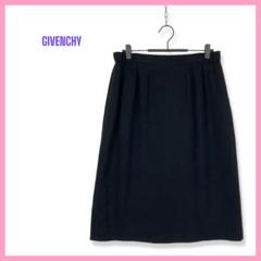 GIVENCHY　ジバンシー　サイズ36　シルク混 タイトスカート　ブラック GIVENCHY - GIVENCHY ジバンシイ シルク混 タイト スカート