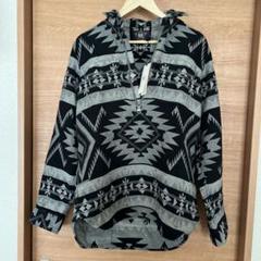 【新品】RRL ダブルアール　ネイティブ ハーフジップ シャツ スウェット Mのサムネイル