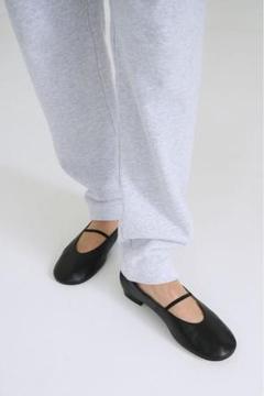 CLANE アウトステッチスクエア　フラットシューズ 即完売品⭐︎ CLANE クラネアウトステッチスクエアフラットシューズ