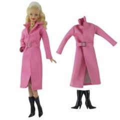 バービー人形 ポピーパーカー コート 服 アウトフィット 728