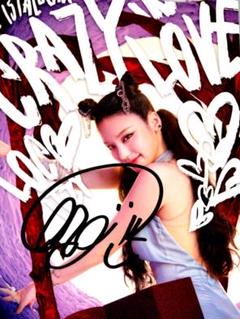 Itzy チェリョン サイン入りチェキ