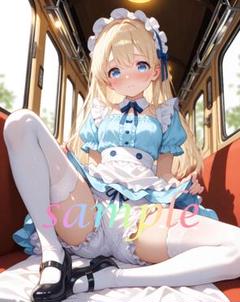 c022 美少女 かわいい イラスト 下着 コスプレ セクシー A4ポスター
