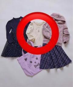 新品　110★エニィファム★長袖カットソーのサムネイル