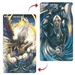 magiccon 限定 セフィロス プレイマット 部分foil Ultrapro 未使用品】MagicCon Las Vegas 2025 限定箔押しプレイマット