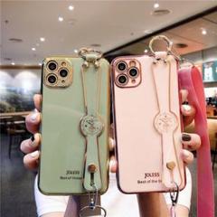 新品TPU iPhone12 ケース 薄のグリーン(dark-Green)