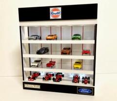 USB電源・1/18展示4台可・ハニカム照明・ディスプレーBOX/ネオジオラマ USB電源・1/18展示4台可・ハニカム照明・ディスプレーBOX/ネオ
